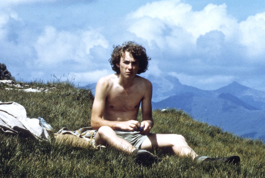 Rob in Glen Coe Scotland circa 1971